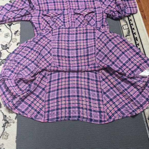 FREE PEOPLE Pink Milo Plaid Dress - Picture 8 of 12